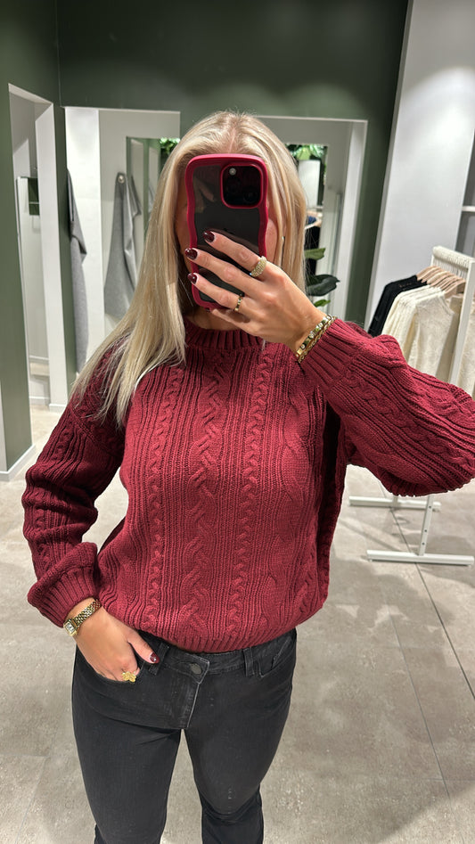 OBJTAUSON Pullover - Cabernet