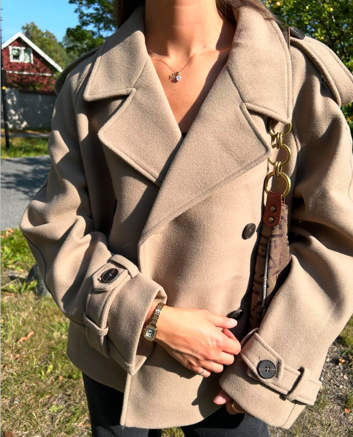 VISOFIE Coat - Silver Mink