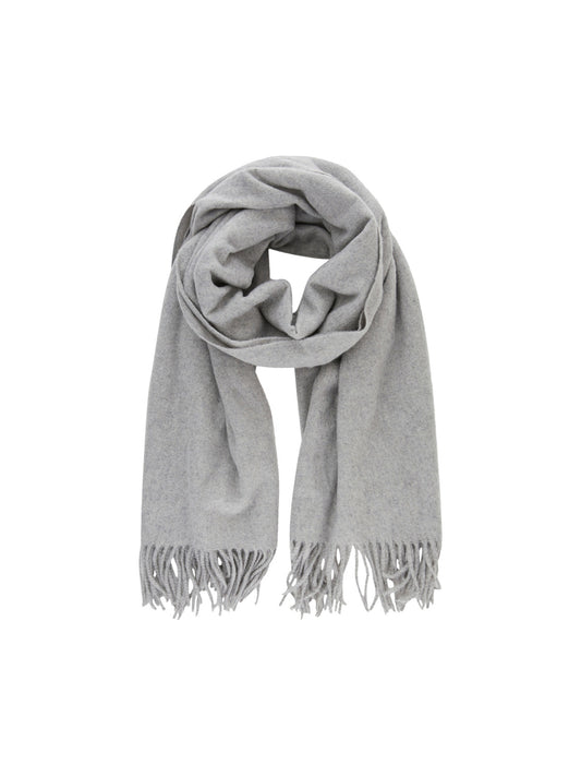 PCJIRA Scarf - Light Grey Melange