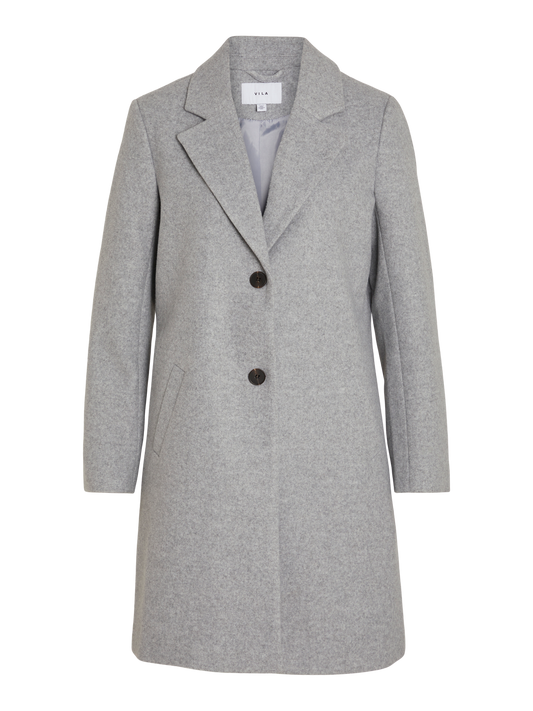 VICLAUDIA Coat - Light Grey Melange