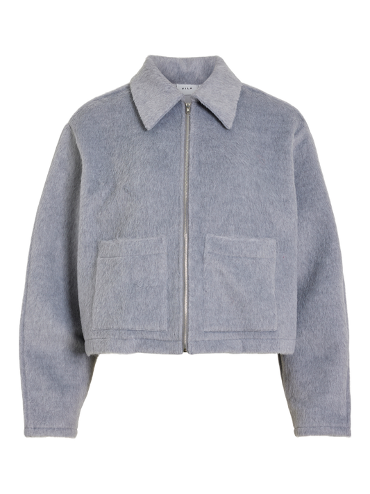 VIJADA Jacket - Light Grey Melange